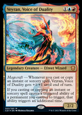 Veyran, Voice of Duality [Commander 2021] MTG Single Magic: The Gathering | Red Claw Gaming
