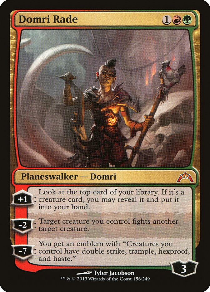 Domri Rade [Gatecrash] MTG Single Magic: The Gathering | Red Claw Gaming