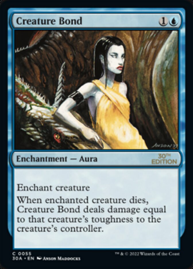 Creature Bond [30th Anniversary Edition] MTG Single Magic: The Gathering | Red Claw Gaming