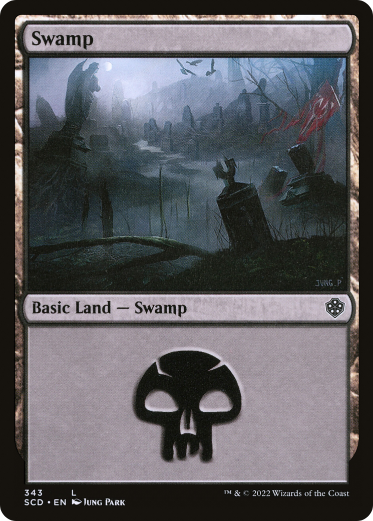Swamp (343) [Starter Commander Decks] MTG Single Magic: The Gathering | Red Claw Gaming