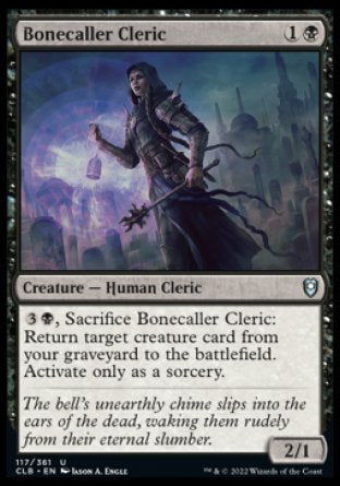 Bonecaller Cleric [Commander Legends: Battle for Baldur's Gate] MTG Single Magic: The Gathering | Red Claw Gaming