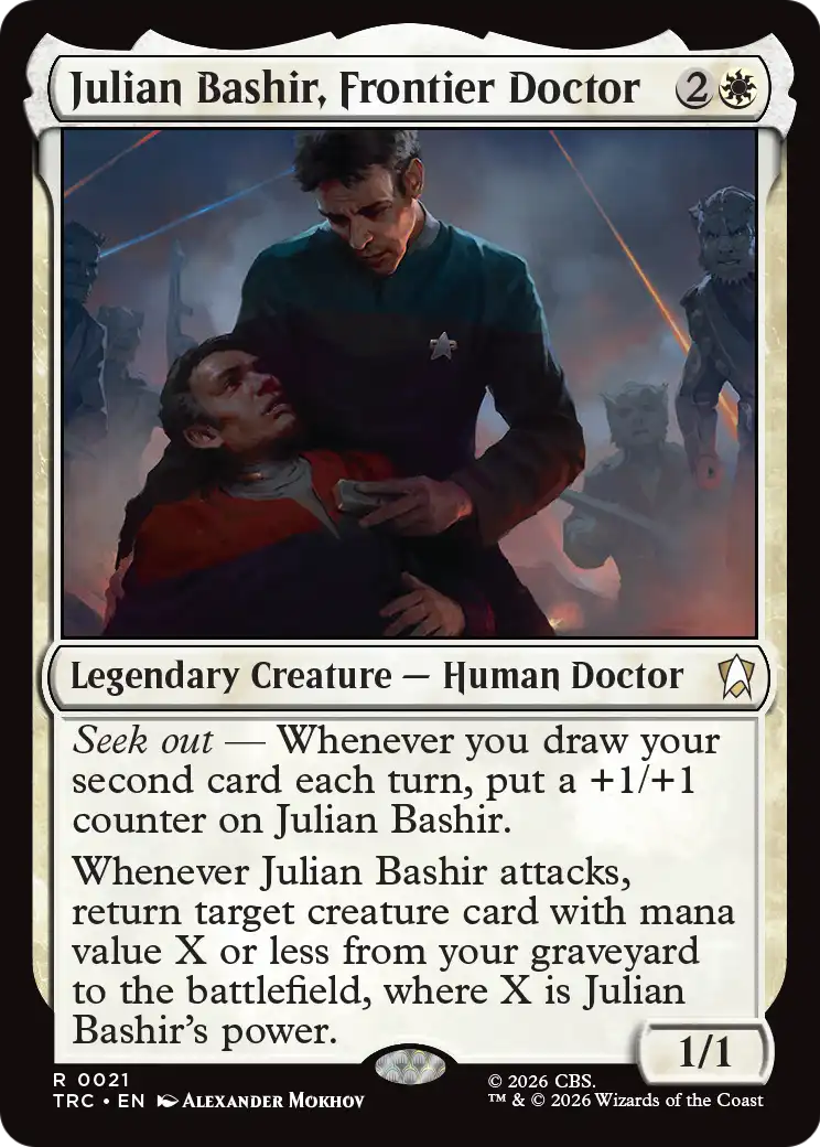 Julian Bashir, Frontier Doctor [Star Trek Commander] | Red Claw Gaming
