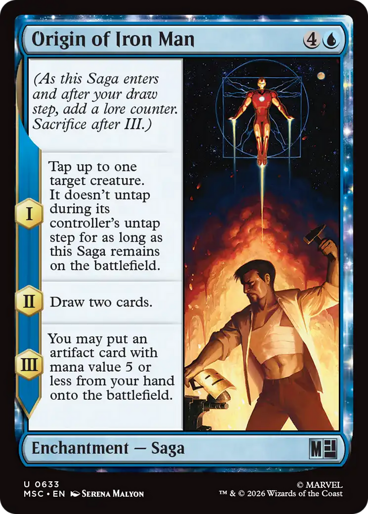 Origin of Iron Man [Marvel Super Heroes Commander] MTG Single Magic: The Gathering | Red Claw Gaming