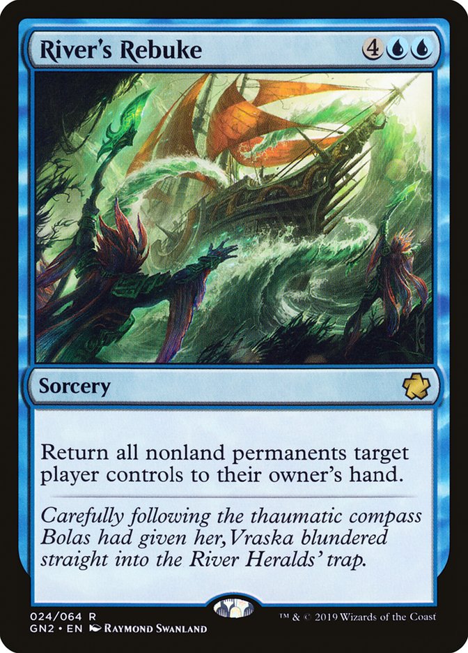 River's Rebuke [Game Night 2019] MTG Single Magic: The Gathering | Red Claw Gaming