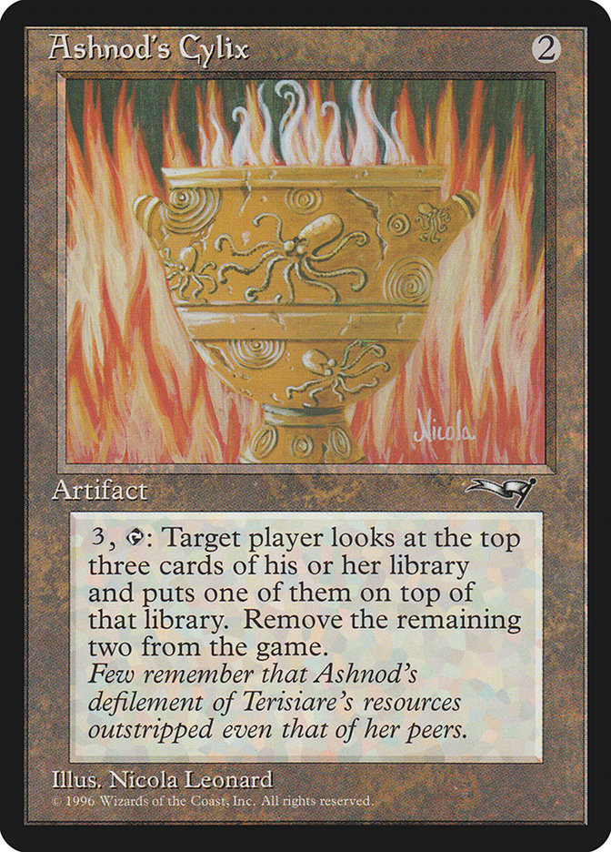 Ashnod's Cylix [Alliances] MTG Single Magic: The Gathering | Red Claw Gaming