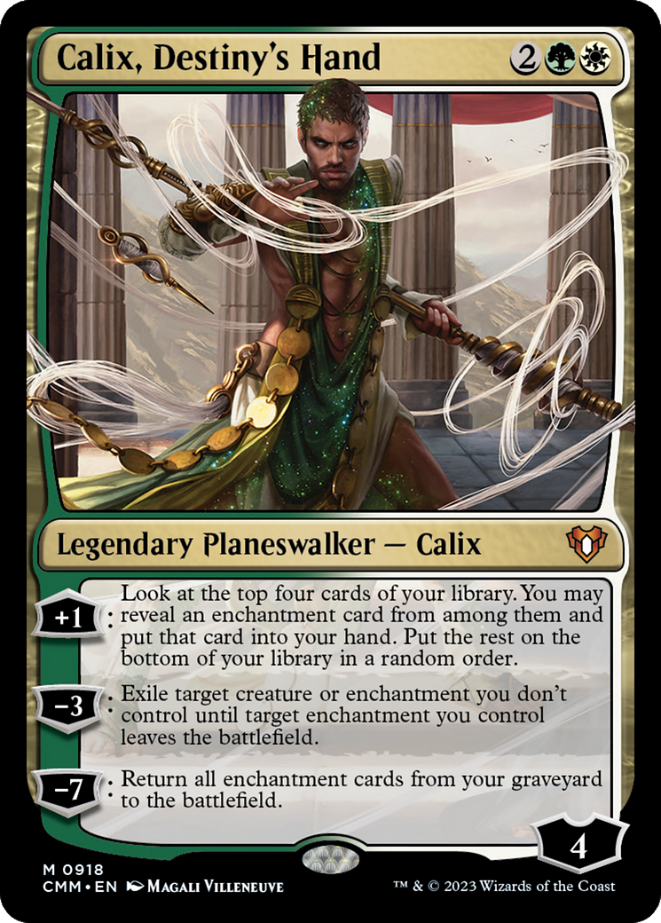 Calix, Destiny's Hand [Commander Masters] MTG Single Magic: The Gathering | Red Claw Gaming