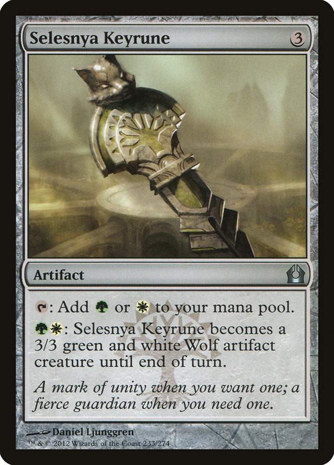 Selesnya Keyrune [Return to Ravnica] MTG Single Magic: The Gathering | Red Claw Gaming