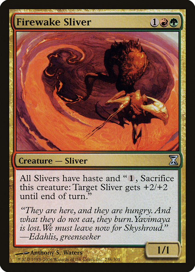 Firewake Sliver [Time Spiral] MTG Single Magic: The Gathering | Red Claw Gaming