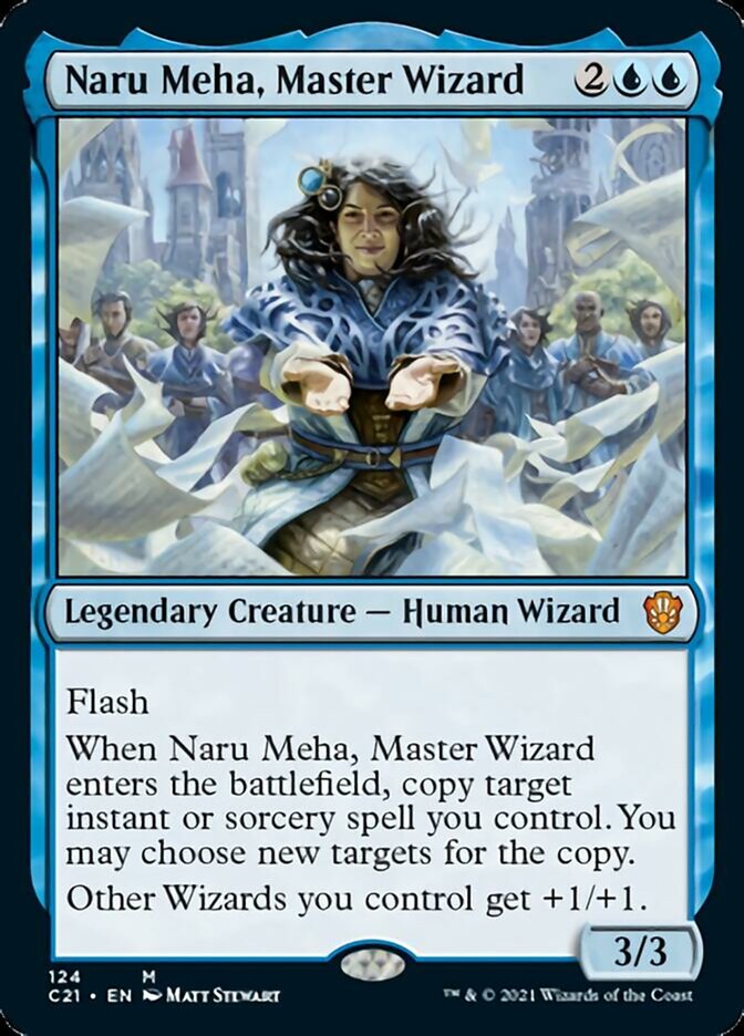 Naru Meha, Master Wizard [Commander 2021] MTG Single Magic: The Gathering | Red Claw Gaming