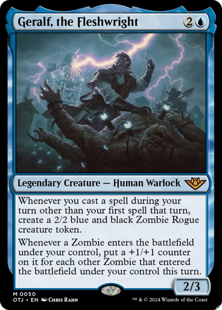 Geralf, the Fleshwright [Outlaws of Thunder Junction] MTG Single Magic: The Gathering | Red Claw Gaming