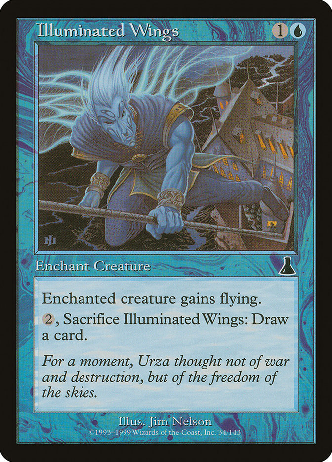 Illuminated Wings [Urza's Destiny] MTG Single Magic: The Gathering | Red Claw Gaming