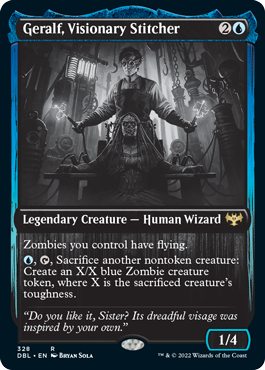 Geralf, Visionary Stitcher [Innistrad: Double Feature] MTG Single Magic: The Gathering | Red Claw Gaming