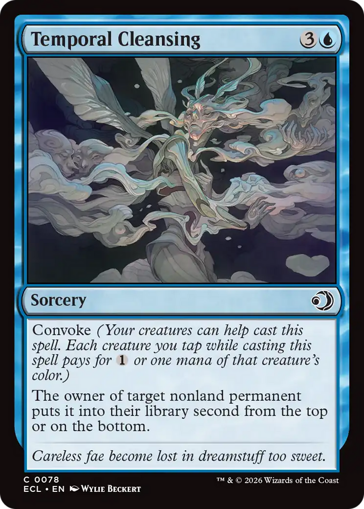 Temporal Cleansing [Lorwyn Eclipsed] MTG Single Magic: The Gathering | Red Claw Gaming