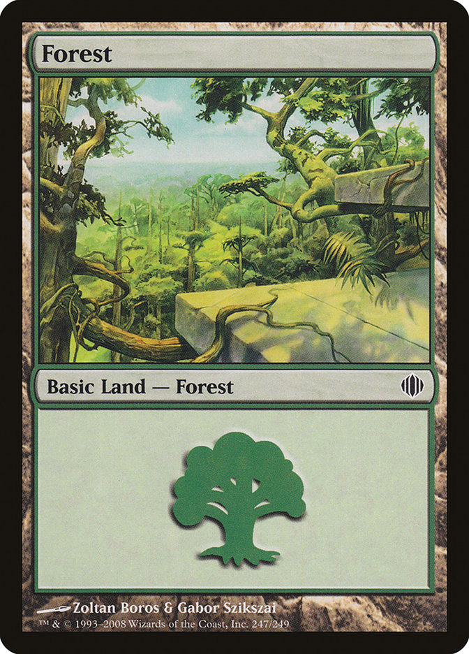Forest (247) [Shards of Alara] MTG Single Magic: The Gathering | Red Claw Gaming