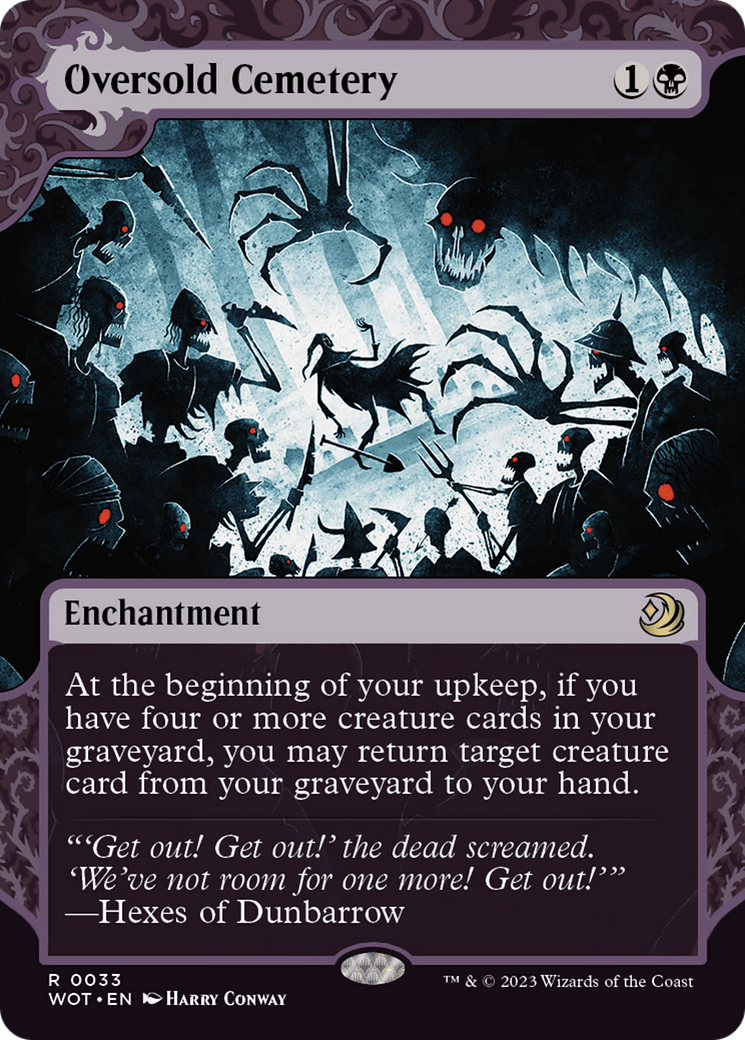 Oversold Cemetery [Wilds of Eldraine: Enchanting Tales] MTG Single Magic: The Gathering | Red Claw Gaming