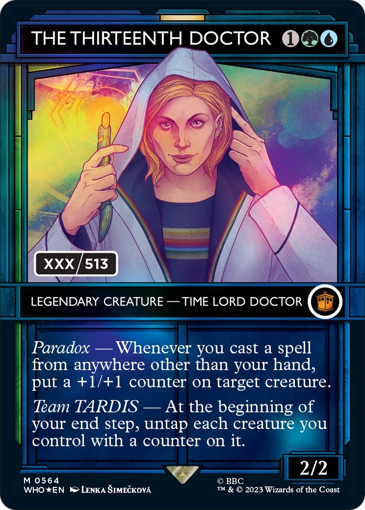 The Thirteenth Doctor (Serialized) [Doctor Who] MTG Single Magic: The Gathering | Red Claw Gaming