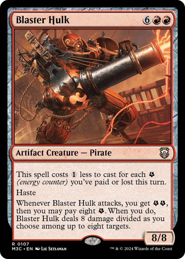 Blaster Hulk [Modern Horizons 3 Commander] MTG Single Magic: The Gathering | Red Claw Gaming