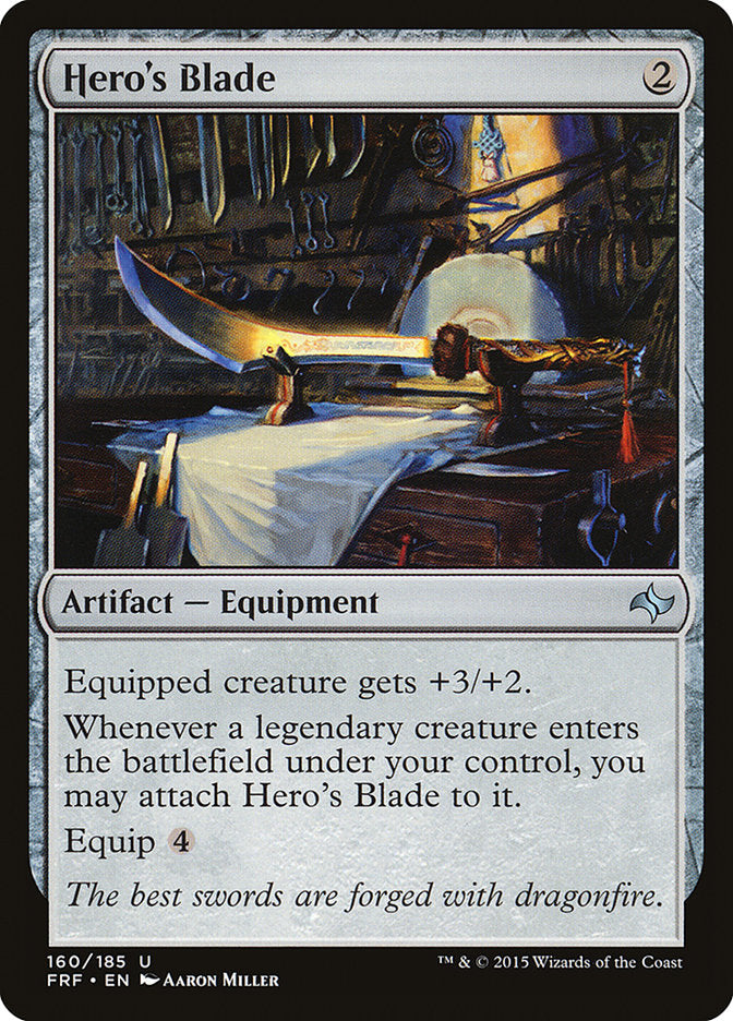 Hero's Blade [Fate Reforged] MTG Single Magic: The Gathering | Red Claw Gaming