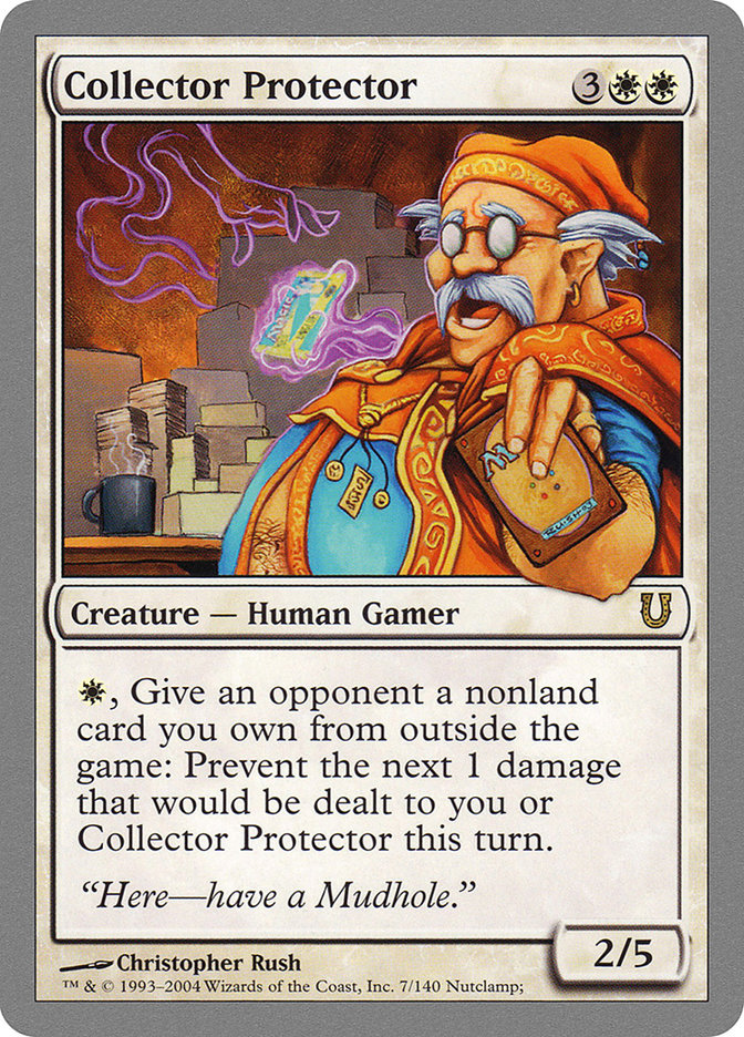Collector Protector [Unhinged] MTG Single Magic: The Gathering | Red Claw Gaming