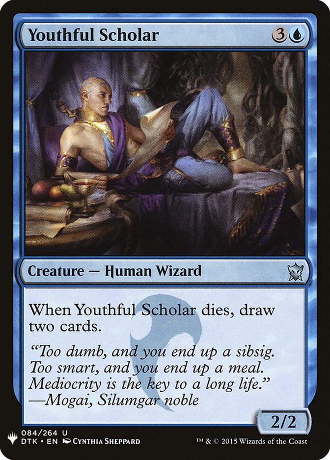 Youthful Scholar [Mystery Booster] MTG Single Magic: The Gathering | Red Claw Gaming