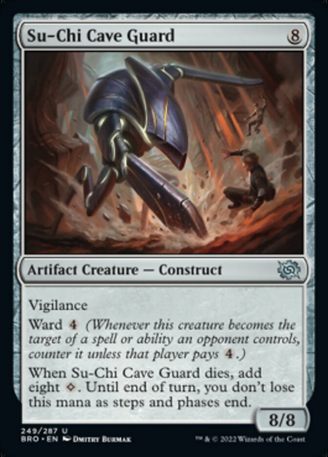 Su-Chi Cave Guard [The Brothers' War] MTG Single Magic: The Gathering | Red Claw Gaming