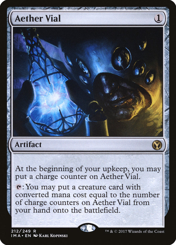 Aether Vial [Iconic Masters] MTG Single Magic: The Gathering | Red Claw Gaming