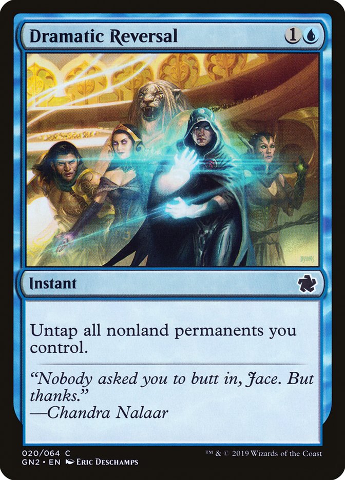 Dramatic Reversal [Game Night 2019] MTG Single Magic: The Gathering | Red Claw Gaming