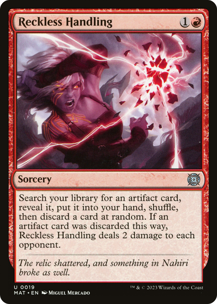Reckless Handling [March of the Machine: The Aftermath] MTG Single Magic: The Gathering | Red Claw Gaming