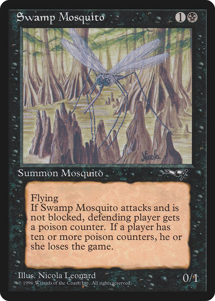 Swamp Mosquito (Facing Forward) [Alliances] MTG Single Magic: The Gathering | Red Claw Gaming