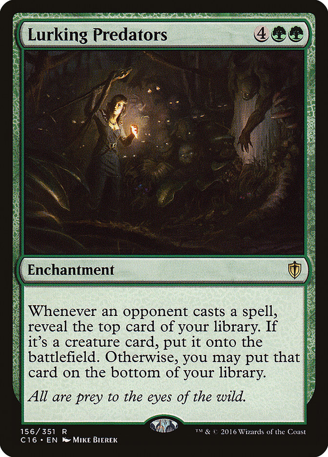 Lurking Predators [Commander 2016] MTG Single Magic: The Gathering | Red Claw Gaming