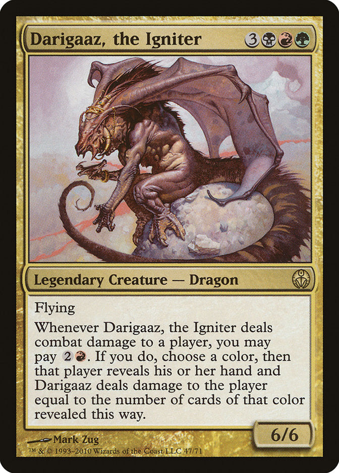 Darigaaz, the Igniter [Duel Decks: Phyrexia vs. the Coalition] MTG Single Magic: The Gathering | Red Claw Gaming