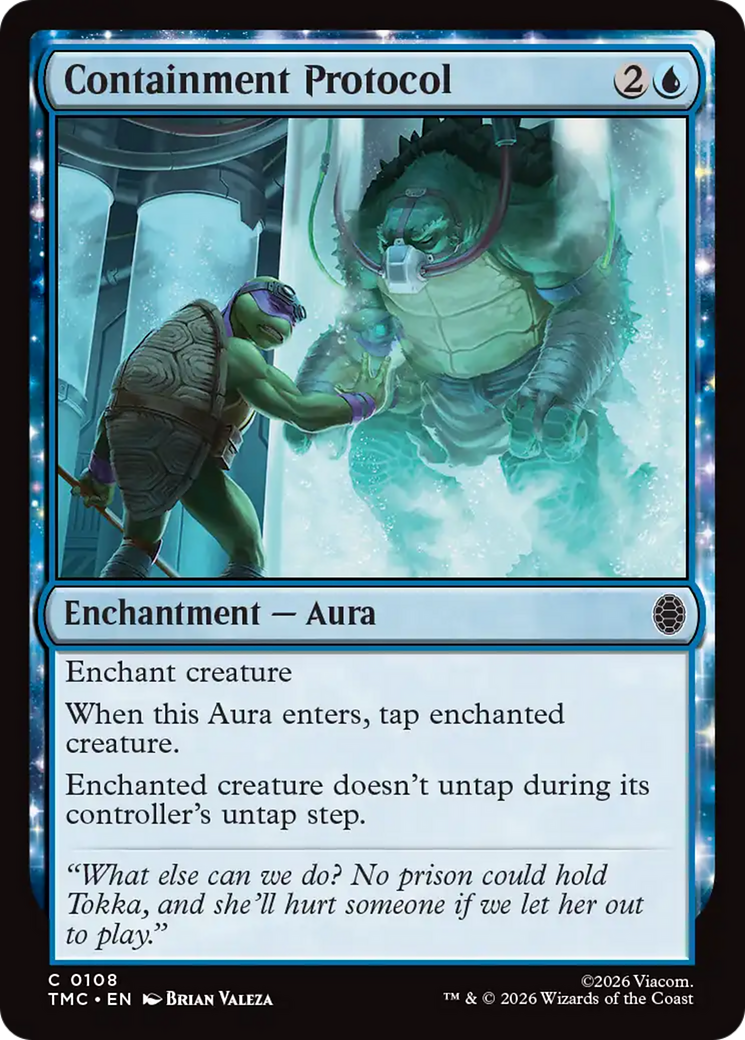 Containment Protocol [Teenage Mutant Ninja Turtles Commander] MTG Single Magic: The Gathering | Red Claw Gaming