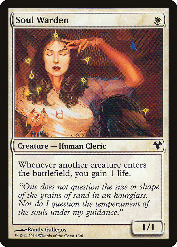 Soul Warden [Modern Event Deck 2014] MTG Single Magic: The Gathering | Red Claw Gaming