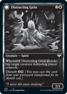 Distracting Geist // Clever Distraction [Innistrad: Double Feature] MTG Single Magic: The Gathering | Red Claw Gaming