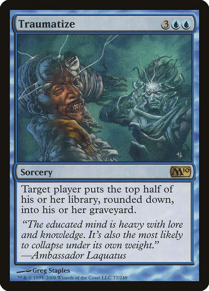Traumatize [Magic 2010] MTG Single Magic: The Gathering | Red Claw Gaming