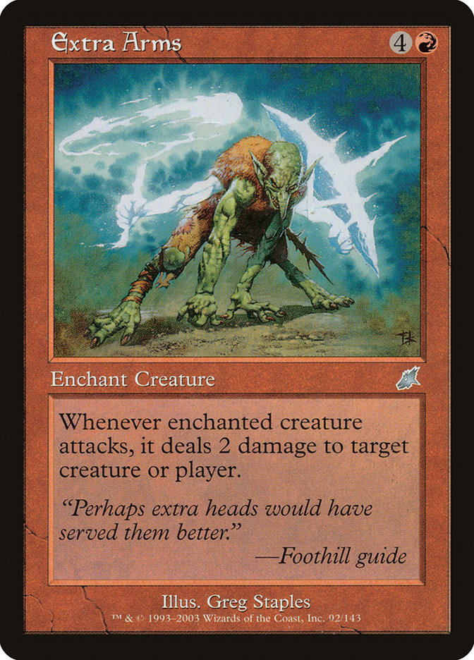 Extra Arms [Scourge] MTG Single Magic: The Gathering | Red Claw Gaming
