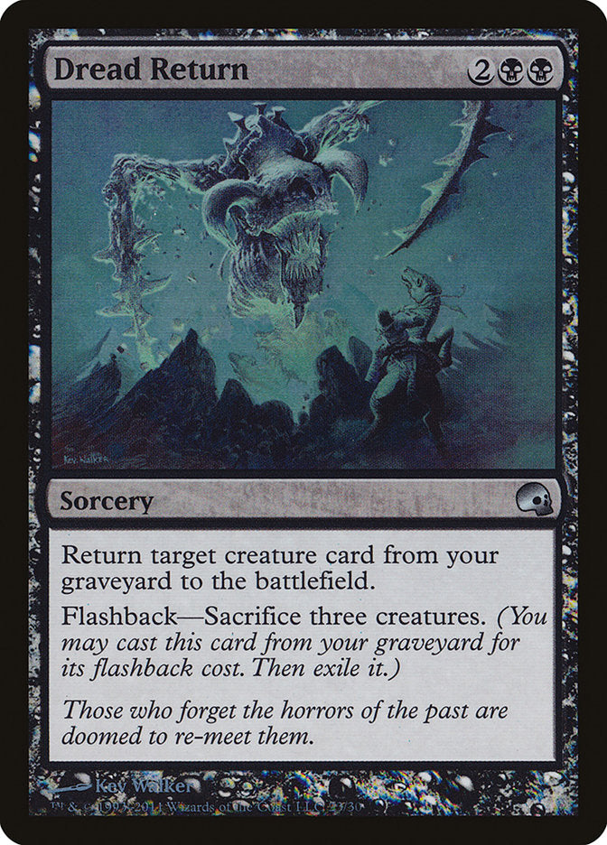 Dread Return [Premium Deck Series: Graveborn] MTG Single Magic: The Gathering | Red Claw Gaming