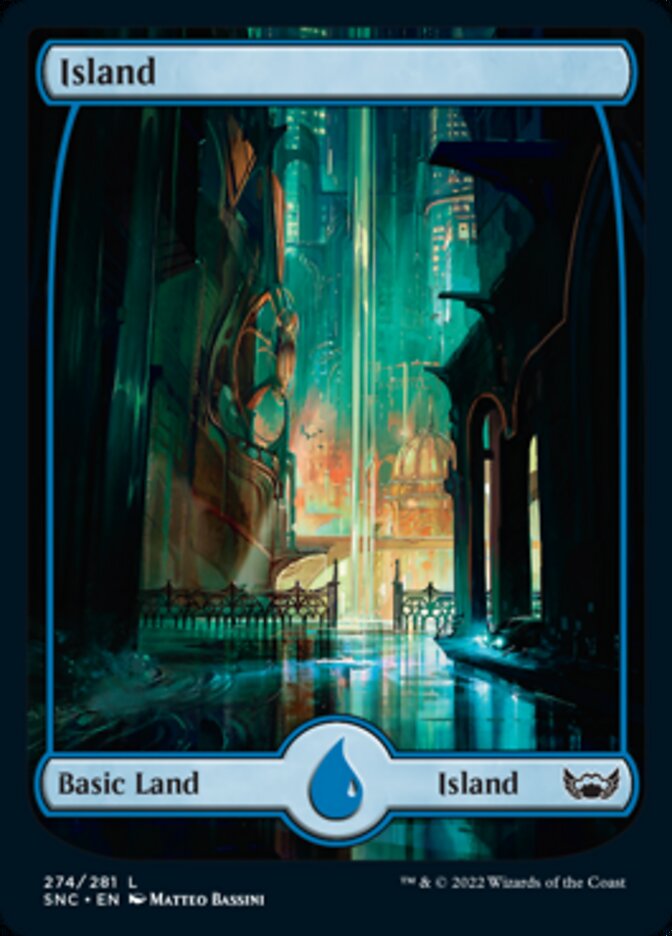 Island (274) [Streets of New Capenna] MTG Single Magic: The Gathering | Red Claw Gaming