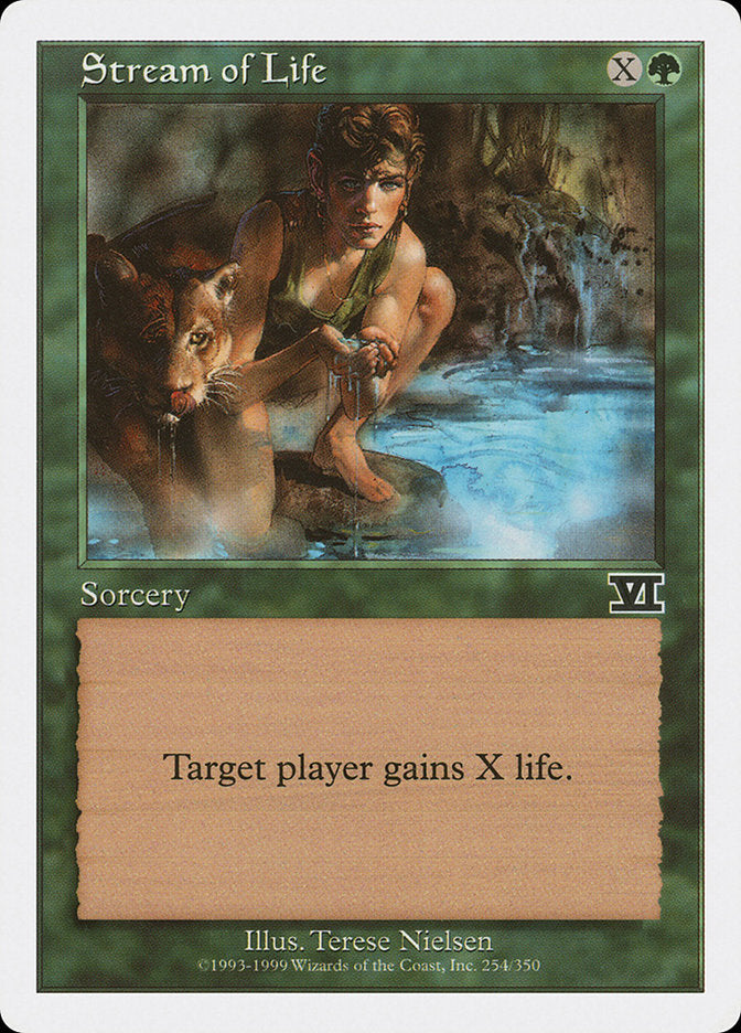 Stream of Life [Classic Sixth Edition] MTG Single Magic: The Gathering | Red Claw Gaming