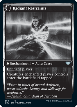 Radiant Grace // Radiant Restraints [Innistrad: Double Feature] MTG Single Magic: The Gathering | Red Claw Gaming