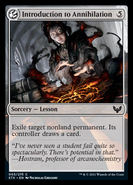Introduction to Annihilation [Strixhaven: School of Mages] MTG Single Magic: The Gathering | Red Claw Gaming