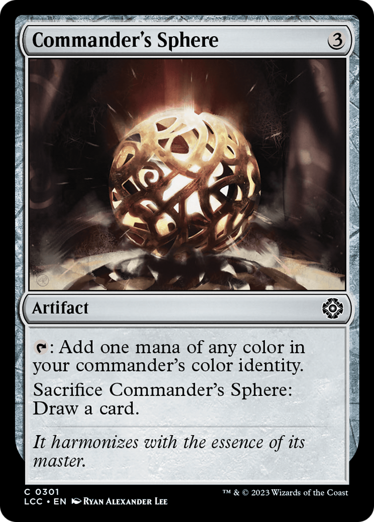 Commander's Sphere [The Lost Caverns of Ixalan Commander] MTG Single Magic: The Gathering | Red Claw Gaming