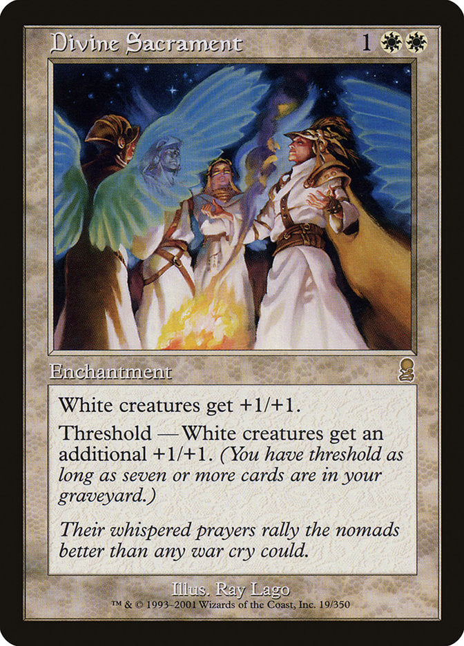 Divine Sacrament [Odyssey] MTG Single Magic: The Gathering | Red Claw Gaming