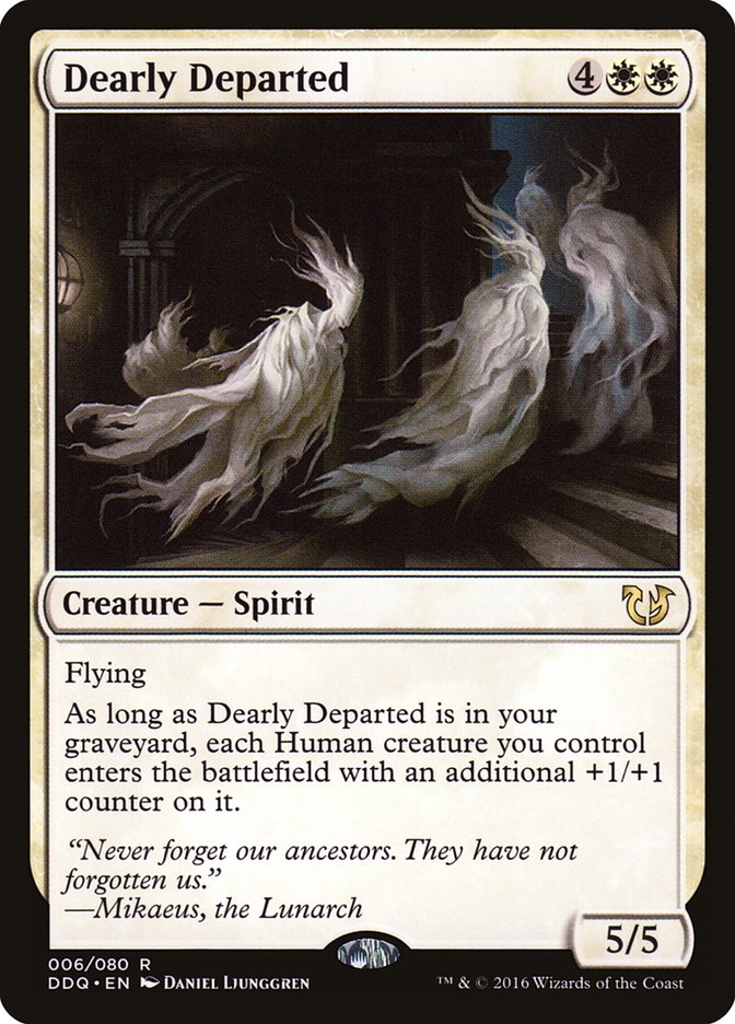 Dearly Departed [Duel Decks: Blessed vs. Cursed] MTG Single Magic: The Gathering | Red Claw Gaming