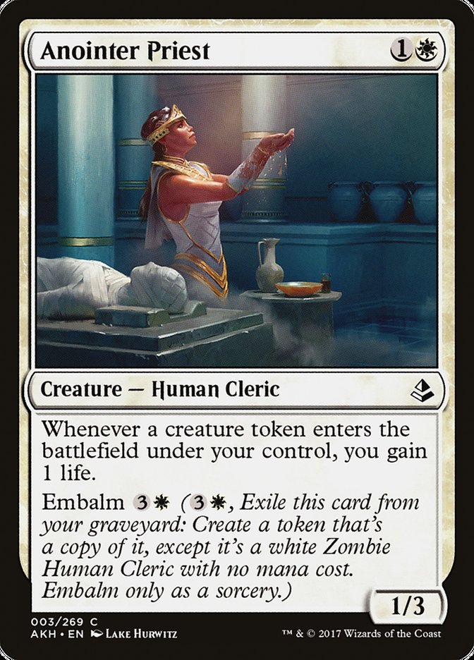 Anointer Priest [Amonkhet] MTG Single Magic: The Gathering | Red Claw Gaming