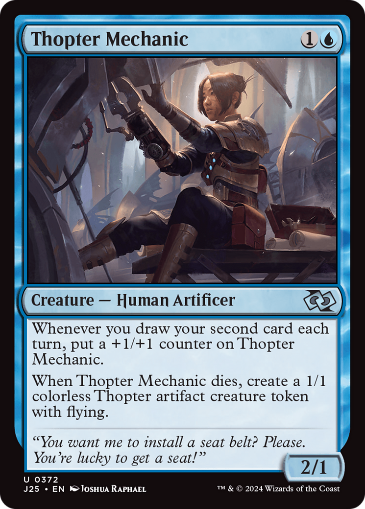 Thopter Mechanic [Foundations Jumpstart] MTG Single Magic: The Gathering | Red Claw Gaming