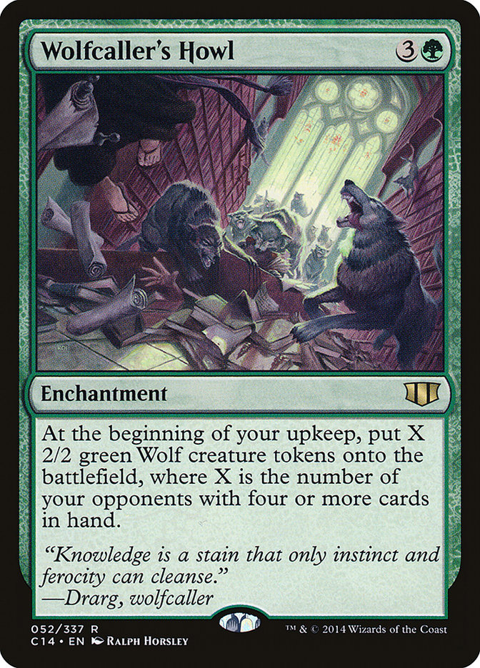 Wolfcaller's Howl [Commander 2014] MTG Single Magic: The Gathering | Red Claw Gaming