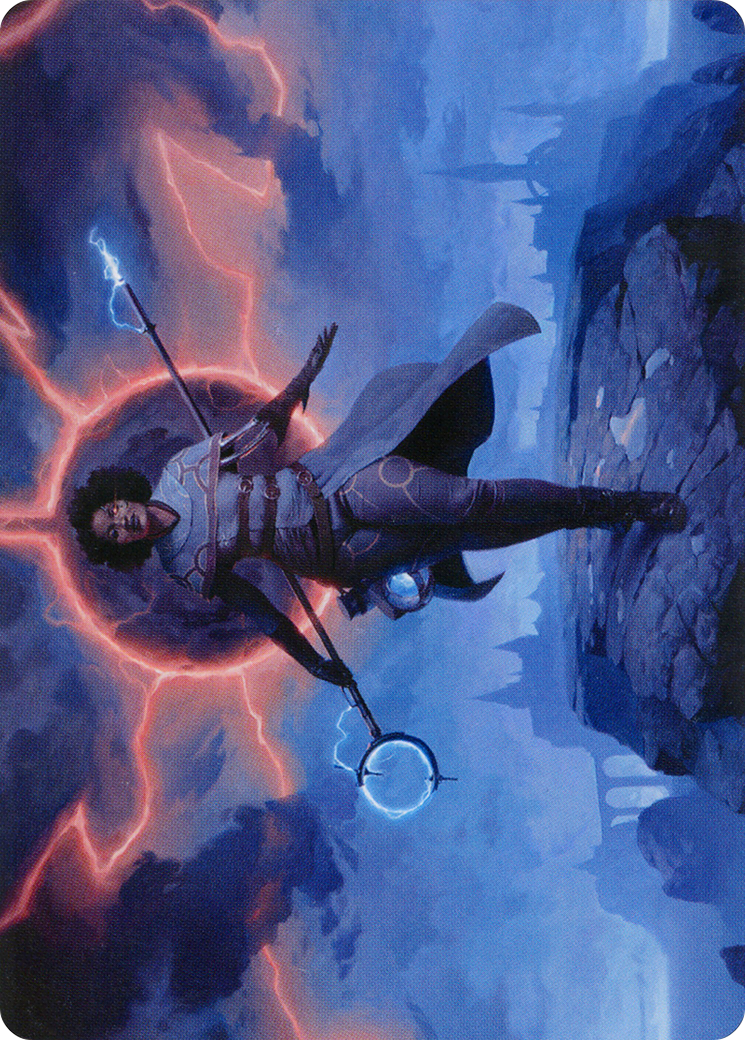 Rona, Herald of Invasion Art Card [March of the Machine Art Series] MTG Single Magic: The Gathering | Red Claw Gaming