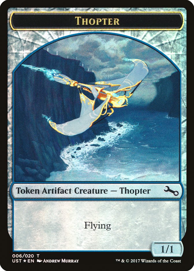 Thopter // Thopter Double-Sided Token [Unstable Tokens] MTG Single Magic: The Gathering | Red Claw Gaming