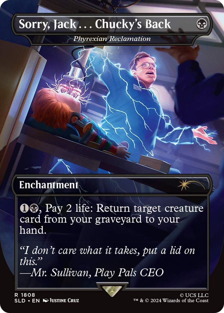 Sorry, Jack . . . Chucky's Back - Phyrexian Reclamation [Secret Lair Drop Series] MTG Single Magic: The Gathering | Red Claw Gaming